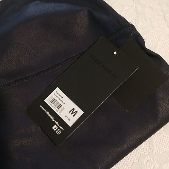 90 Degree by Reflex Leggings Medium new with tags black - Picture 3 of 10